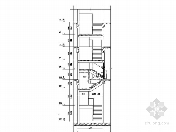 [吉林]3层住宅沿街商业建筑施工图（2015年图纸 甲级设计院）-3层住宅沿街商业建筑局部详图