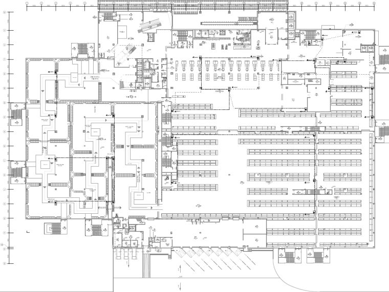 家具商场建筑文本资料下载-西安大型家具商场项目电气施工图纸