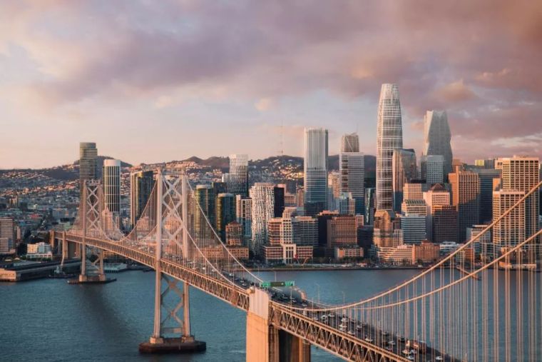 旧金山第一高楼，历时10年建成！2万平屋顶绿肺花。_3