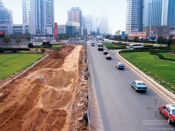 城市道路排水横断面图资料下载-[南京]城市道路改造工程施工图设计（含排水，2012）