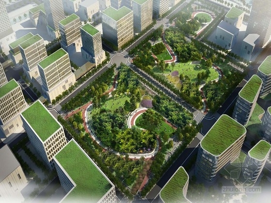 东莞黄旗山城市公园方案资料下载-[上海]“环道”特色综合城市公园景观方案