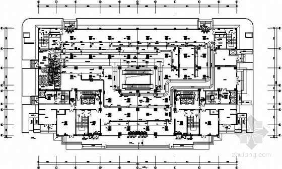 综合商场暖通设计图资料下载-[淄博]商业综合体暖通空调设计施工图