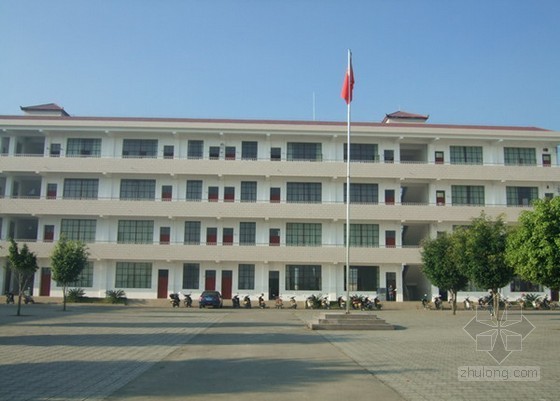 上海教学楼建筑工程造价资料下载-厦门中学教学楼(土建)工程造价指标（2012.10）