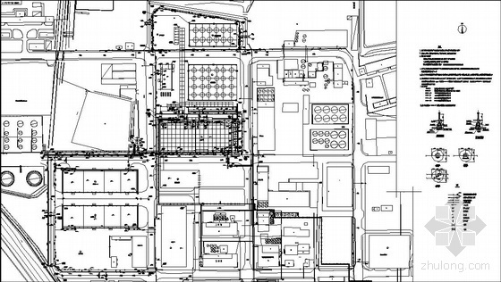 石化厂区施工方案资料下载-天津某石化公司厂区室外给排水图纸