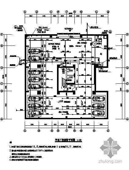 陕西十五层住宅楼资料下载-某十五层住宅楼消防图纸