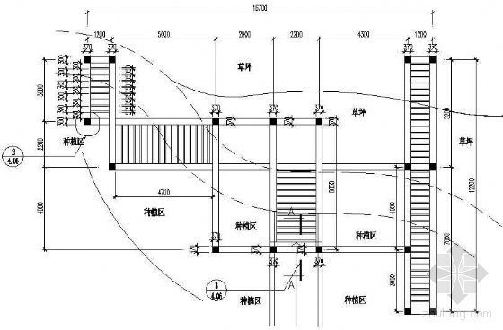 方管节点详图资料下载-花架节点详图