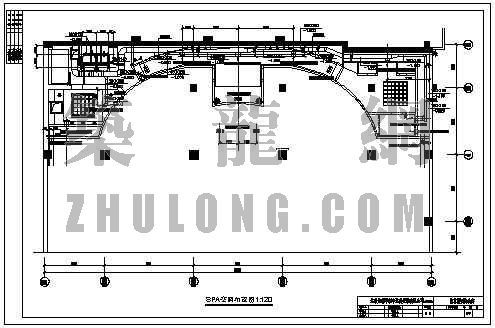 北京国际公寓精装资料下载-北京荣尊堡国际公寓的户型和大堂的空调图纸