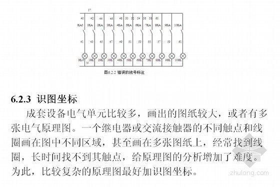 成套变频调速电气控制柜的设计PPT52页-错误的线号标注 