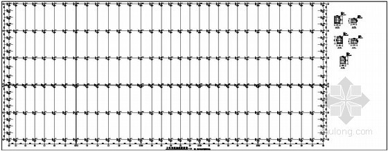 框排架结构厂房资料下载-某框排架厂房结构设计图