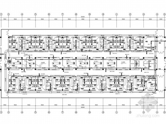 医院洁净空调图纸资料下载-医院肿瘤治疗楼洁净空调系统设计施工图