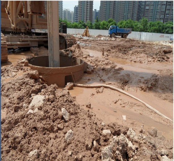 [深圳]建筑工程泥浆护壁机械旋挖桩施工工艺