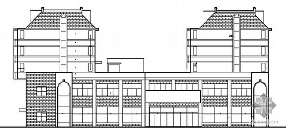 五层商住结构资料下载-[平湖市]某五层商住楼建筑施工图