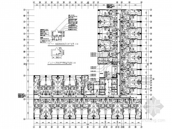 人防地下室全套图纸资料下载-[深圳]一类高层商业公寓住宅楼全套电气施工图纸86张（含地下室人防、计算书）