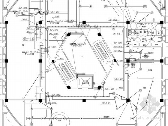 科技楼建筑施工图资料下载-[山东]艺术学校强弱电施工图纸（含科技楼 美术馆 图书馆 体育馆 食堂 最新设计）