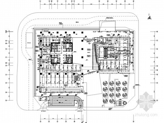 空调机大样图资料下载-[深圳]218米商务中心空调通风设计施工图100张(50层 大样图多)