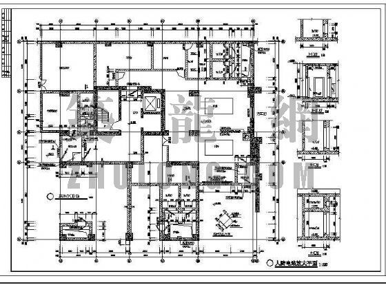 5级人防车库结构资料下载-某人防地下室（含5级，8600平方）