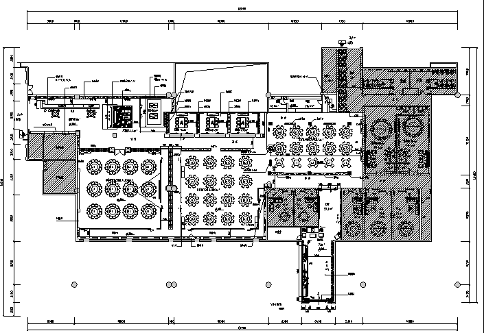 矮柜立面cad资料下载-[广东]国际机场美酒美食城改造项目设计施工图（附效果图+招标文件）