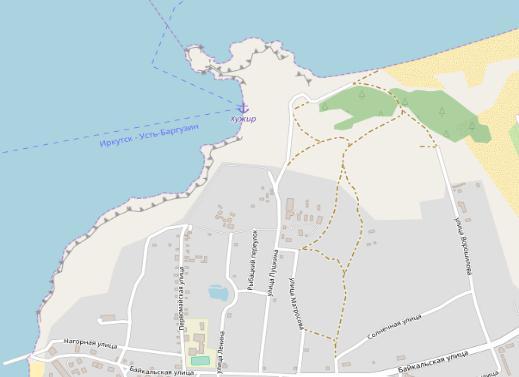 印尼巴利岛热带安加拉别墅资料下载-贝加尔湖，奥利洪岛，建造酒店的项目