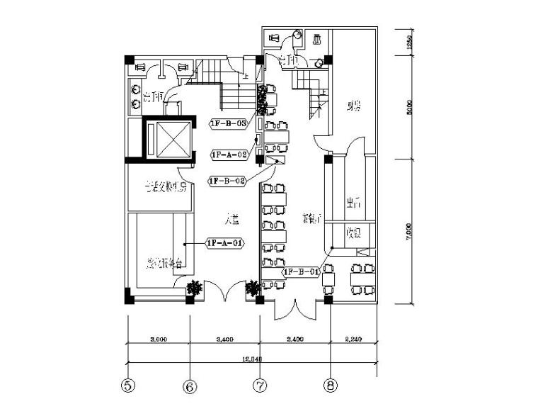 装修设计整套施工图资料下载-整套酒店套房设计CAD施工图