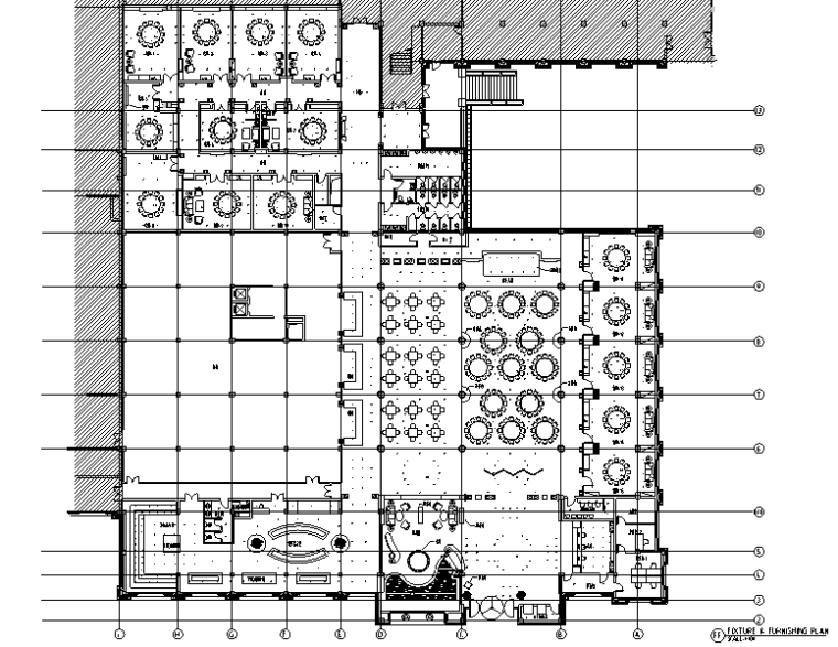 cad大堂楼梯资料下载-安徽芜湖碧桂园酒店餐饮区--整套施工图纸（含85张CAD图纸）