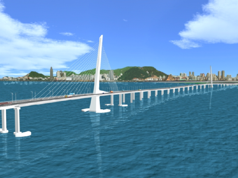 工程总承包管理汇报材料资料下载-21世纪香港斜拉桥建设工程汇报材料