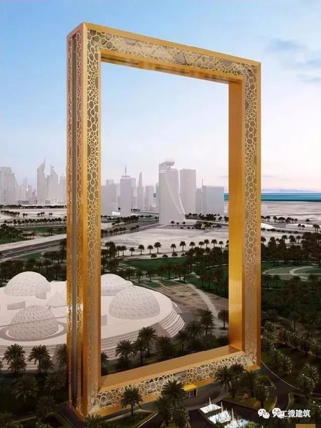 又炫富！迪拜花3亿建了个土豪“金相框”！_2