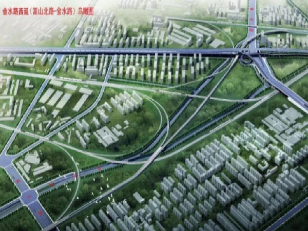 道路工程雨水口资料下载-郑州市金水路西延道路工程所有箱桥施工完毕