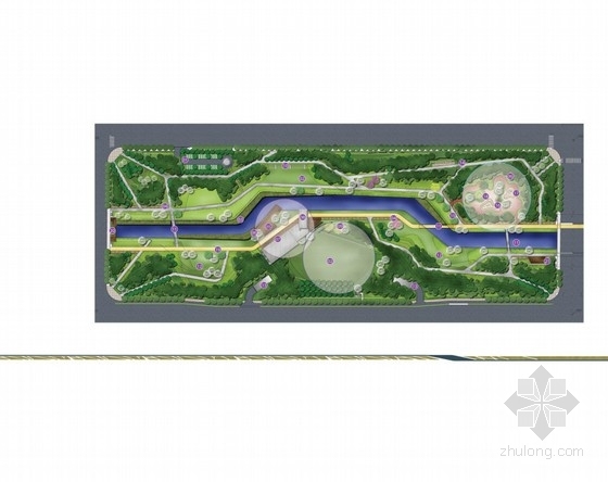 山地道路景观设计施工图资料下载-[芜湖]中央公园山地园景观设计方案