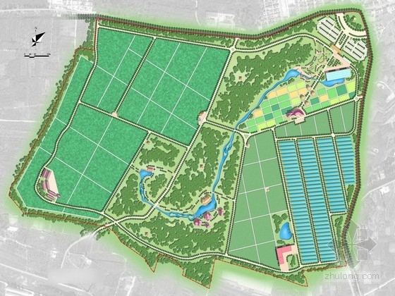 生态农业园设计案例资料下载-[北京]有机生态农业示范园景观规划设计方案