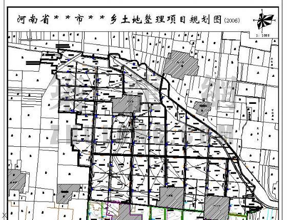 冀屯土地整理现状、规划图-2