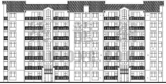 香港著名建筑设计资料下载-某著名高校公寓楼建筑设计方案（A栋）