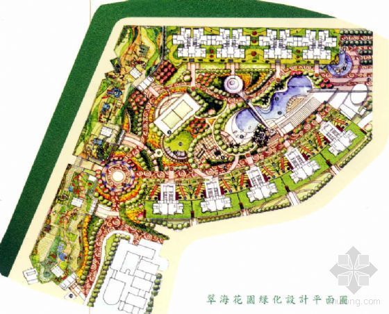 深圳某居住区景观设计资料下载-[深圳]某花园小区景观设计方案