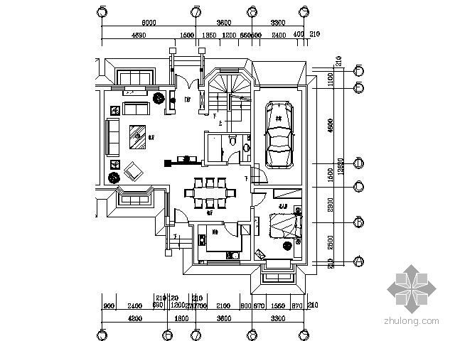 双拼小洋楼设计图片资料下载-[沈阳]泰式精装双拼别墅施工图（含实景）