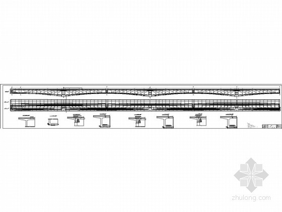 轮廓计划资料下载-（48+5×80+48）连续梁梁部轮廓修改设计图