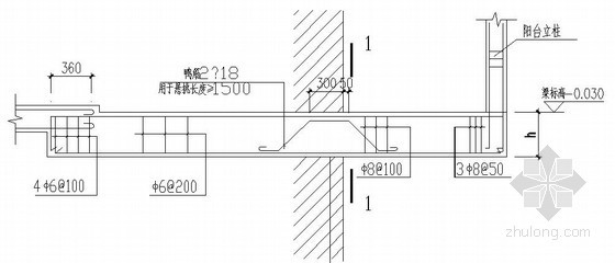 屋顶花园通用详图资料下载-七层砌体住宅通用节点构造详图