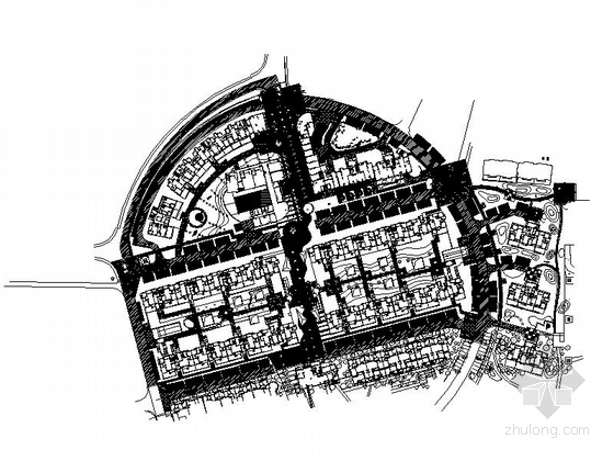 [青岛]魅力新城居住区景观规划设计施工图-居住区灯具施工图