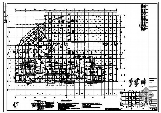 重庆永川花溪谷设计资料下载-永川某商住楼结构图纸