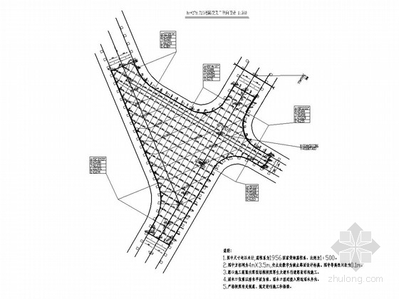 道路铺施工图资料下载-[重庆]城镇过境道路工程全套施工图设计180张