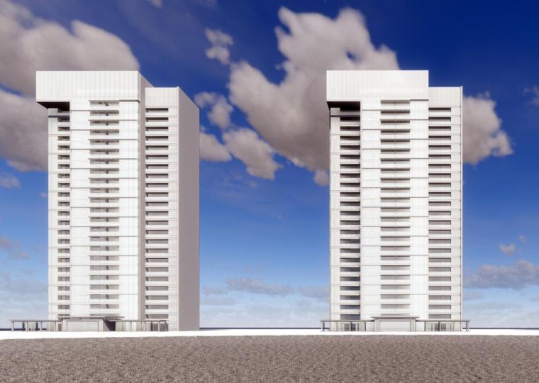 现代高层豪宅模型资料下载-[山东]济南知名地产现代高层豪宅建筑模型设计（2018年）