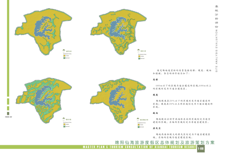 [四川]绵阳仙海度假区总体规划及旅游策划方案-基址分析评价