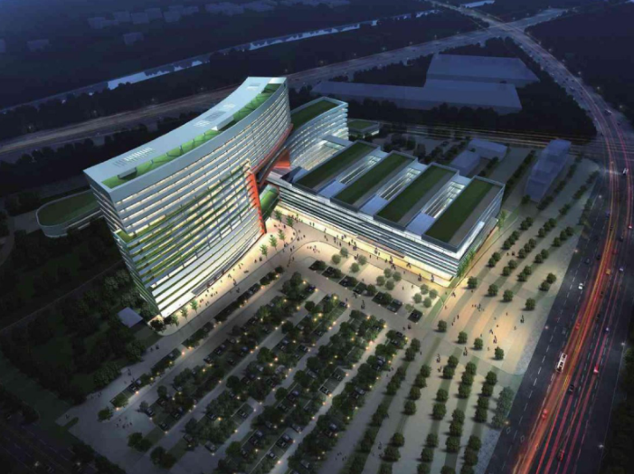 大型医院设计规划资料下载-[福建]长乐市组合型现代大型医院建筑设计方案文本