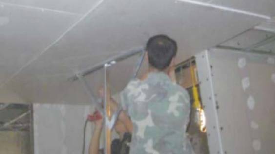 轻钢龙骨石膏板吊顶施工工序及常见问题的防治_3