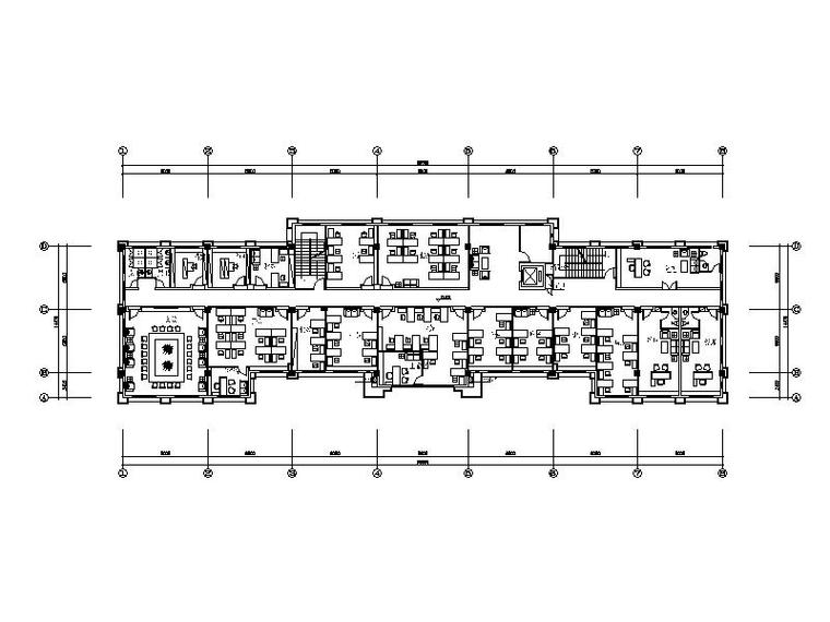 现代简约外立面办公楼资料下载-全套简约风格办公楼设计施工图