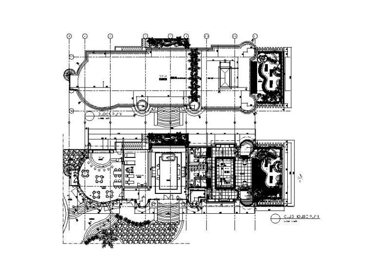 简约独栋别墅CAD资料下载-[北京]现代简约独栋别墅设计施工图