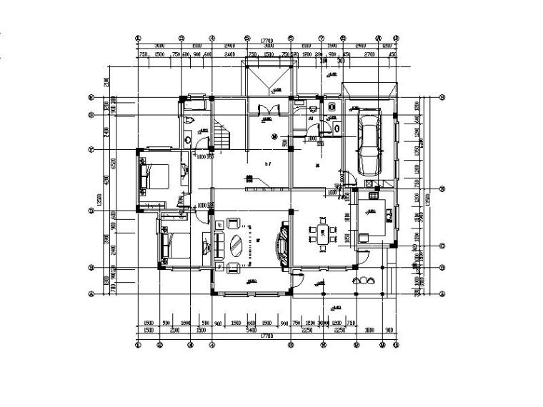装修设计整套施工图资料下载-整套欧式别墅设计施工图