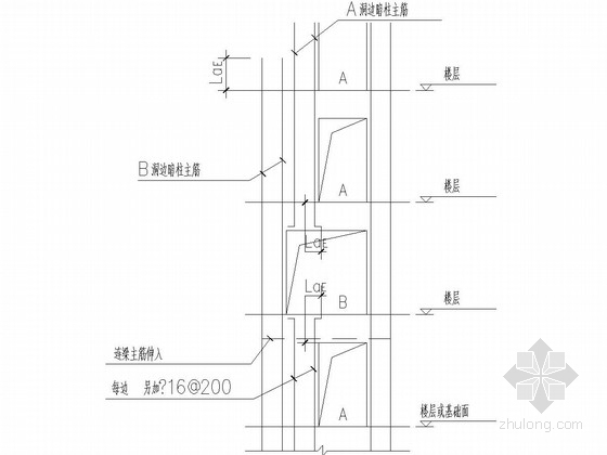 住宅核心筒设计资料下载-框架-剪力墙结构 核心筒结构施工图设计说明