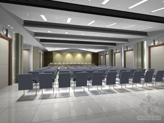 skp会议室椅模型资料下载-会议室模型6
