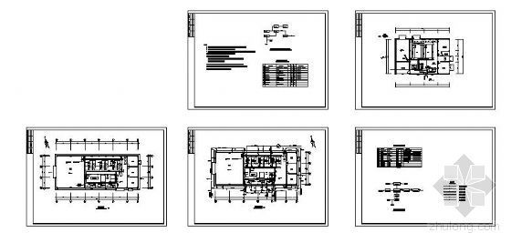 污水处理厂暖通设计规范资料下载-某污水处理厂设计图纸