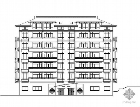 商业群体建筑资料下载-[舟山市]某花园住宅群体建筑施工图给排水施工图(含效果图)