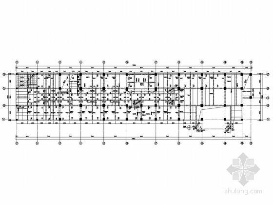 十层酒店消防施工图资料下载-十层框架结构酒店结构施工图